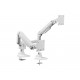Equip 650183 soporte para monitor 88,9 cm (35'') Blanco Escritorio